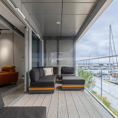 Yacht Park Marina Ekskluzywny Apartament Z Widokiem Na Marine Gdynia Exterior photo